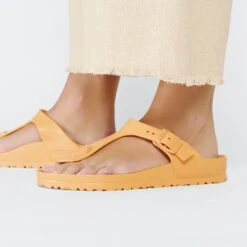 Birkenstock Gizeh Essentials EVA Papaya 15 Birkenstock Gizeh Essentials EVA Papaya -Birkenstock Shop 1025599 f closeup f