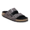 Birkenstock Arizona Shearling Synthetics Desert Dust Black -Birkenstock Shop 1025611