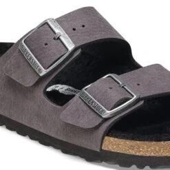 Birkenstock Arizona Shearling Synthetics Desert Dust Black 22 Birkenstock Arizona Shearling Synthetics Desert Dust Black -Birkenstock Shop 1025611 detail 1