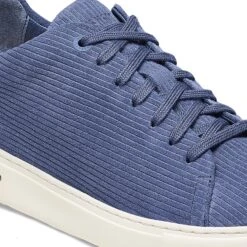 Birkenstock Bend Low Suede Embossed Corduroy Indigo -Birkenstock Shop 1025613 detail 1