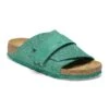 Birkenstock Kyoto Nubuck-Suede Leather Digital Green -Birkenstock Shop 1025675