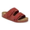 Birkenstock Uji Nubuck-Suede Leather Sienna Red -Birkenstock Shop 1025681