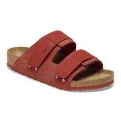 Birkenstock Uji Nubuck-Suede Leather Sienna Red