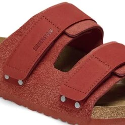 Birkenstock Uji Nubuck-Suede Leather Sienna Red -Birkenstock Shop 1025681 detail 1
