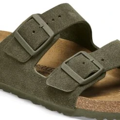Birkenstock Arizona Suede Leather Thyme -Birkenstock Shop 1025720 detail 1