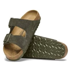 Birkenstock Arizona Suede Leather Thyme -Birkenstock Shop 1025720 sole
