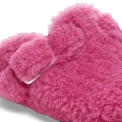 Birkenstock Boston Big Buckle Shearling Fuchsia Tulip -Birkenstock Shop 1025722 detail 1