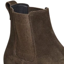 Birkenstock Highwood Slip On Men Suede Leather Mocha -Birkenstock Shop 1025726 detail 1