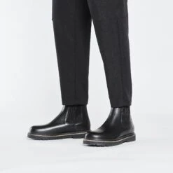 Birkenstock Highwood Slip On Men Leather Black 13 Birkenstock Highwood Slip On Men Leather Black -Birkenstock Shop 1025764 f look m