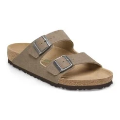 Birkenstock Arizona Vegan Synthetics Gray Taupe