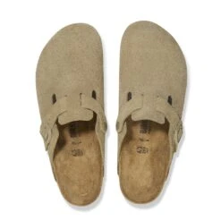 Birkenstock Boston Suede Leather Faded Khaki 7 Birkenstock Boston Suede Leather Faded Khaki -Birkenstock Shop 1025788 top