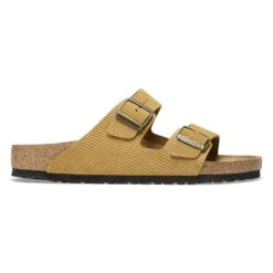 Birkenstock Arizona Suede Embossed Corduroy Cork Brown 12 Birkenstock Arizona Suede Embossed Corduroy Cork Brown -Birkenstock Shop 1026094 side