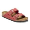 Birkenstock Arizona Suede Embossed Corduroy Sienna Red -Birkenstock Shop 1026095