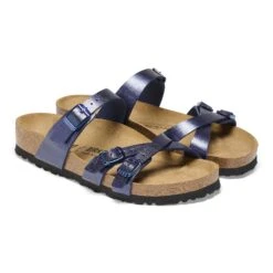 Birkenstock Franca Birko-Flor Graceful Midnight Blue -Birkenstock Shop 1026119 pair