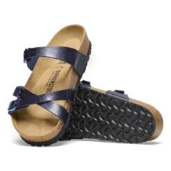 Birkenstock Franca Birko-Flor Graceful Midnight Blue -Birkenstock Shop 1026119 sole