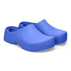 Birkenstock Super-Birki Shearling Polyurethane Ultra Blue -Birkenstock Shop 1026123 pair