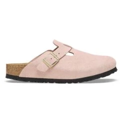 Birkenstock Boston Suede Leather Light Rose -Birkenstock Shop 1026171 side