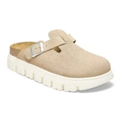 Boston Chunky Suede Leather Warm Sand