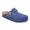 Birkenstock Boston Suede Embossed Corduroy Indigo -Birkenstock Shop 1026203