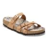 Birkenstock Franca Vegan Birkibuc Pecan