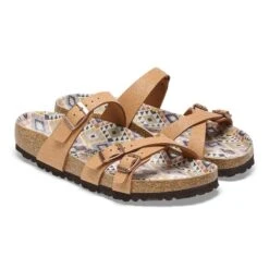 Birkenstock Franca Vegan Birkibuc Pecan -Birkenstock Shop 1026213 pair