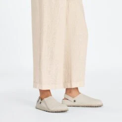 Birkenstock Lutry Premium Suede Suede Leather Eggshell -Birkenstock Shop 1026344 f look f