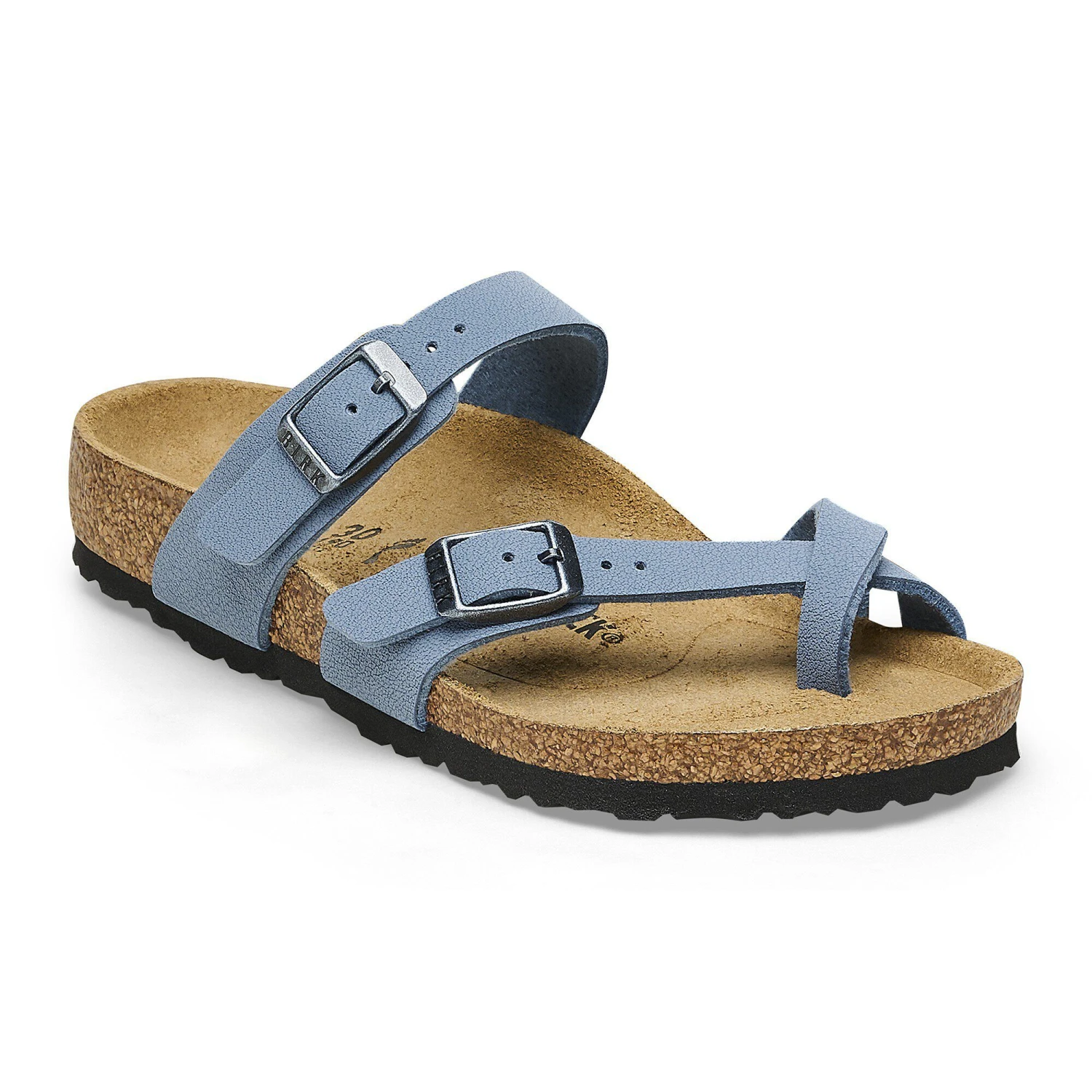 Birkenstock Mayari Kids Birkibuc Elemental Blue 1 Birkenstock Mayari Kids Birkibuc Elemental Blue