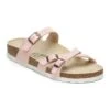 Birkenstock Franca Birko-Flor Embossed Shiny Light Rose