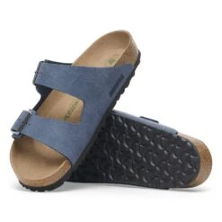 Birkenstock Arizona Vegan Synthetics Elemental Blue -Birkenstock Shop 1026427 sole