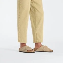 Birkenstock Kyoto Nubuck Leather Desert Buck New Beige 12 Birkenstock Kyoto Nubuck Leather Desert Buck New Beige -Birkenstock Shop 1026452 f look m