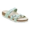 Birkenstock Franca Birko-Flor Embossed Shiny Surf Green 16 Birkenstock Franca Birko-Flor Embossed Shiny Surf Green -Birkenstock Shop 1026460
