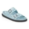 Birkenstock St Barths Leather Mineral Blue