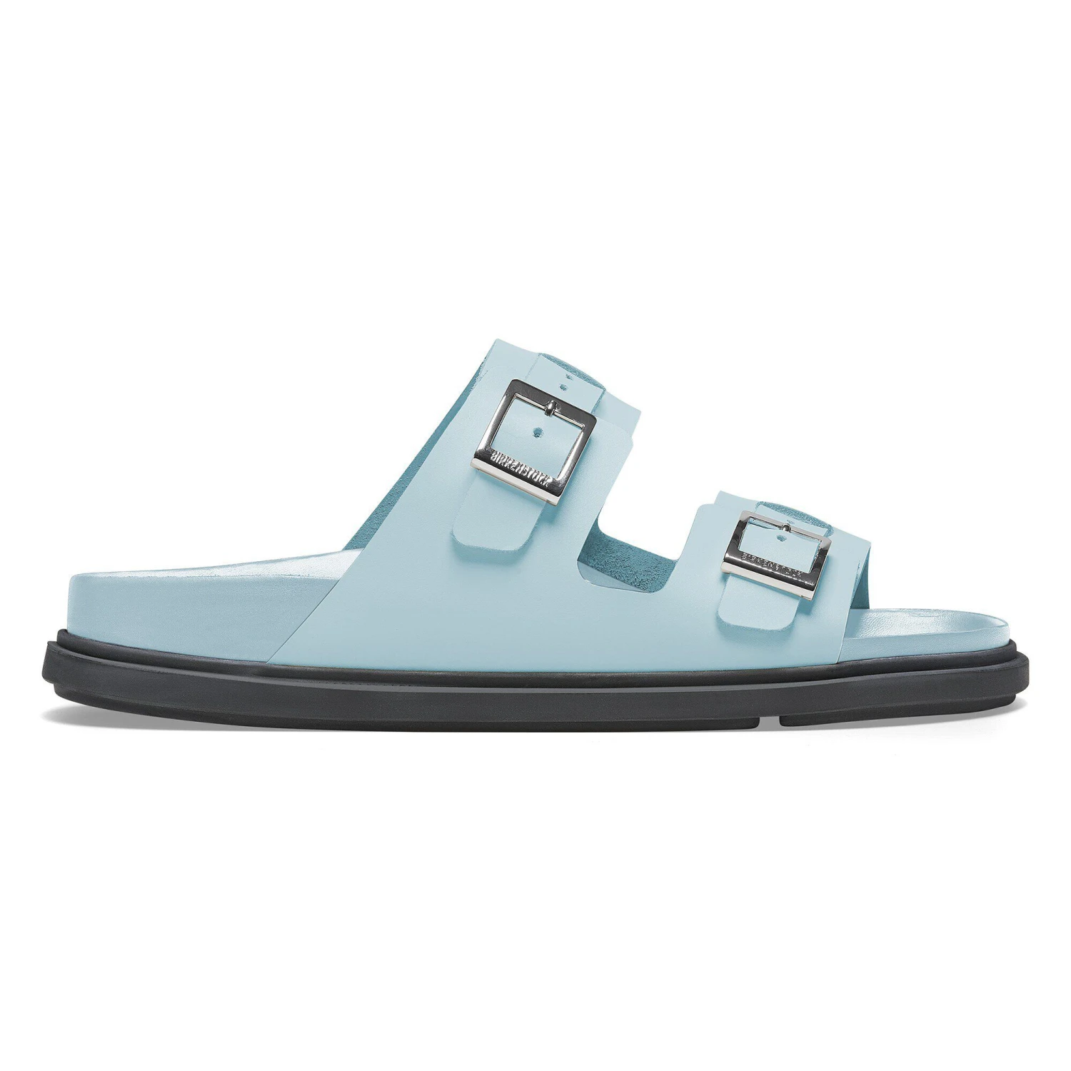 Birkenstock St Barths Leather Mineral Blue 3 Birkenstock St Barths Leather Mineral Blue - Image 3