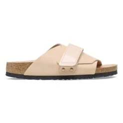 Birkenstock Kyoto Nubuck Leather New Beige 10 Birkenstock Kyoto Nubuck Leather New Beige -Birkenstock Shop 1026505 side