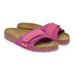 Birkenstock Oita Suede Leather Fuchsia Tulip -Birkenstock Shop 1026507 pair