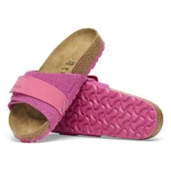 Birkenstock Oita Suede Leather Fuchsia Tulip -Birkenstock Shop 1026507 sole