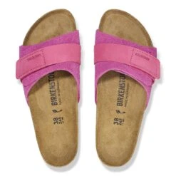 Birkenstock Oita Suede Leather Fuchsia Tulip -Birkenstock Shop 1026507 top