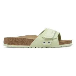 Birkenstock Oita Suede Leather Faded Lime -Birkenstock Shop 1026509 side