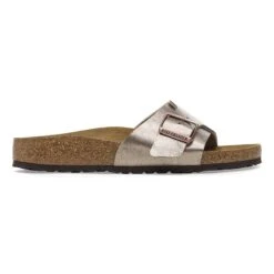 Birkenstock Catalina Birko-Flor Graceful Taupe -Birkenstock Shop 1026512 side