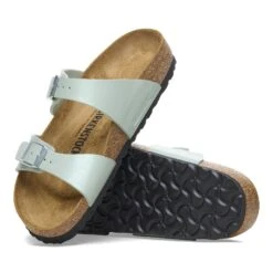 Birkenstock Sydney Birko-Flor Graceful Surf Green -Birkenstock Shop 1026513 sole