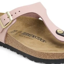 Birkenstock Gizeh Nubuck Leather Soft Pink -Birkenstock Shop 1026518 detail 1