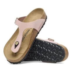 Birkenstock Gizeh Nubuck Leather Soft Pink -Birkenstock Shop 1026518 sole