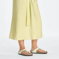 Birkenstock Gizeh Nubuck Leather Faded Lime -Birkenstock Shop 1026519 f look f