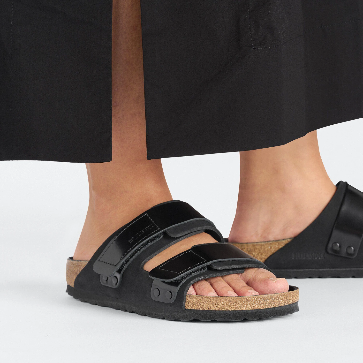 Birkenstock Uji Nubuck Leather High Shine Black 7 Birkenstock Uji Nubuck Leather High Shine Black - Image 7