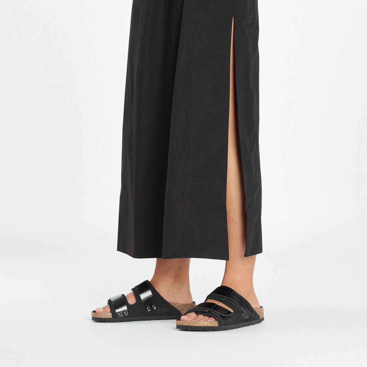 Birkenstock Uji Nubuck Leather High Shine Black 4 Birkenstock Uji Nubuck Leather High Shine Black - Image 4