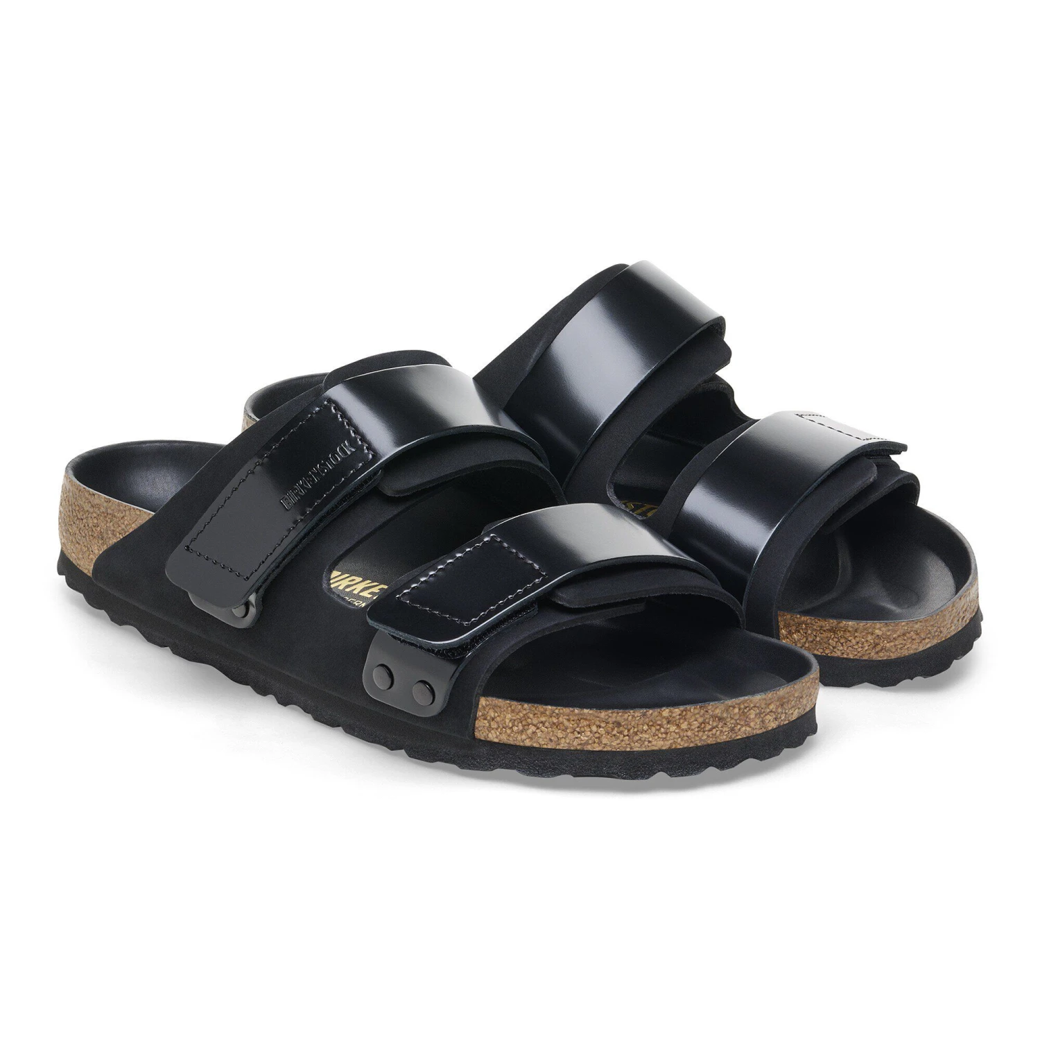 Birkenstock Uji Nubuck Leather High Shine Black 6 Birkenstock Uji Nubuck Leather High Shine Black - Image 6