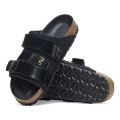 Birkenstock Uji Nubuck Leather High Shine Black 12 Birkenstock Uji Nubuck Leather High Shine Black -Birkenstock Shop 1026522 sole