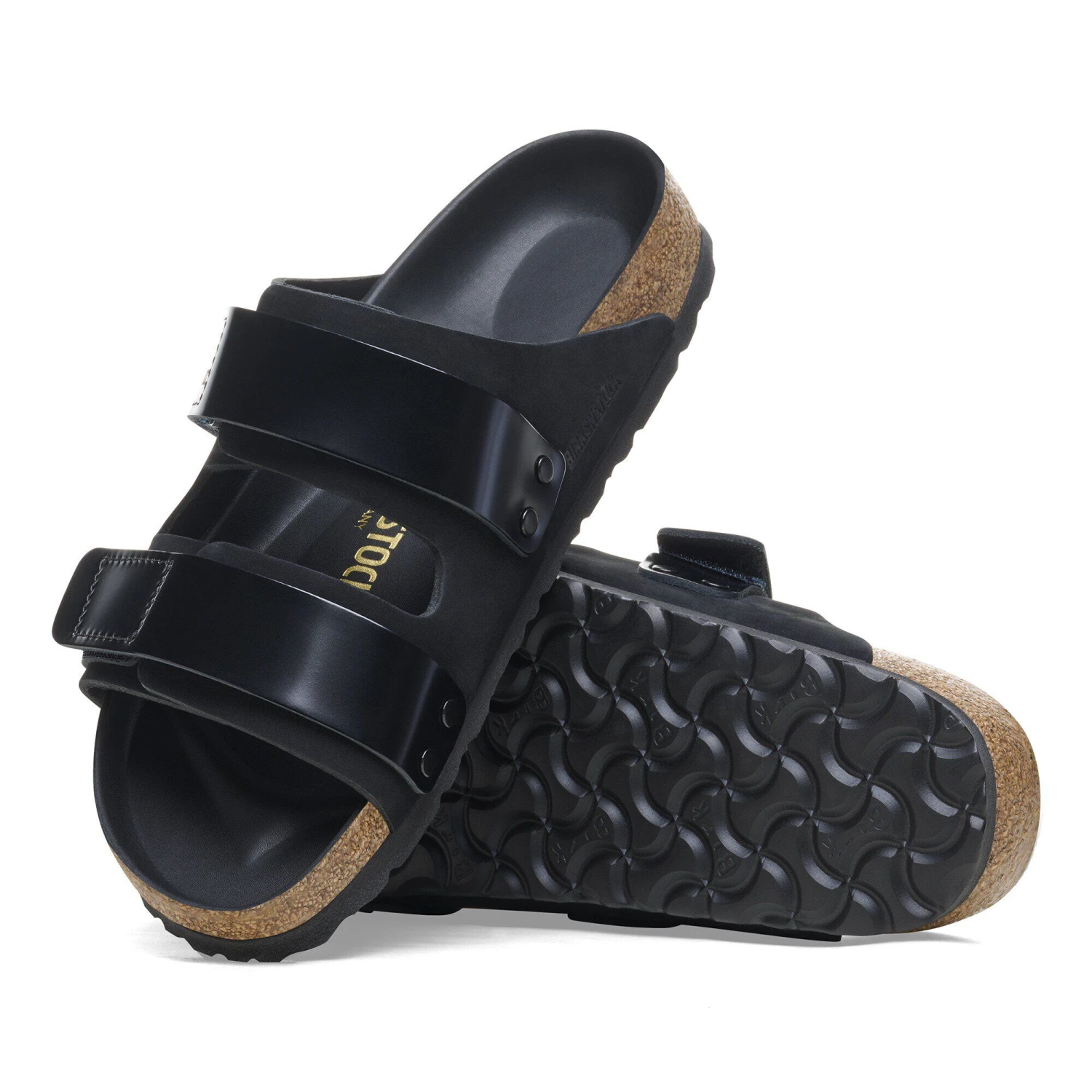 Birkenstock Uji Nubuck Leather High Shine Black 5 Birkenstock Uji Nubuck Leather High Shine Black - Image 5