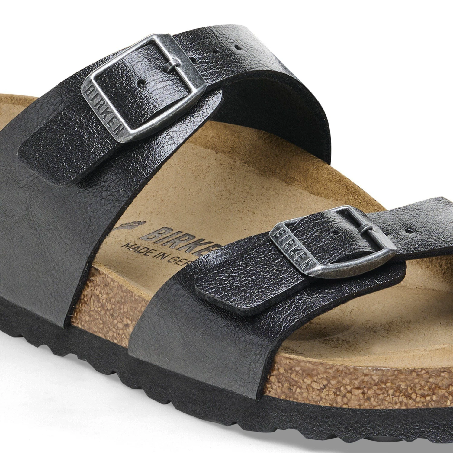 Birkenstock Sydney Birko-Flor Graceful Licorice 4 Birkenstock Sydney Birko-Flor Graceful Licorice - Image 4