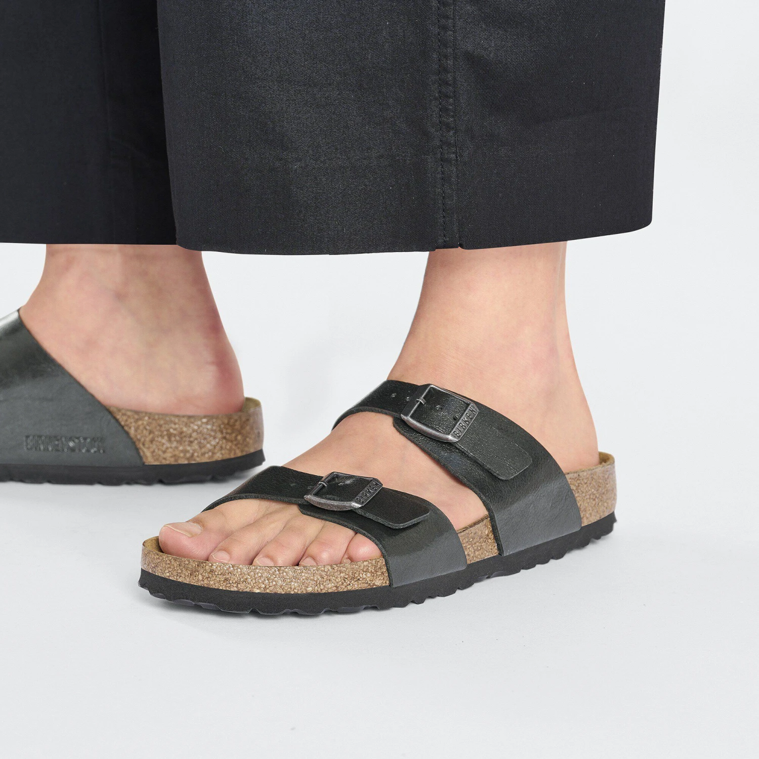 Birkenstock Sydney Birko-Flor Graceful Licorice 6 Birkenstock Sydney Birko-Flor Graceful Licorice - Image 6
